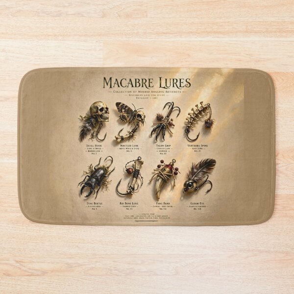 Item preview, Macabre and Spooky Lures designed and sold by PictureNZ.