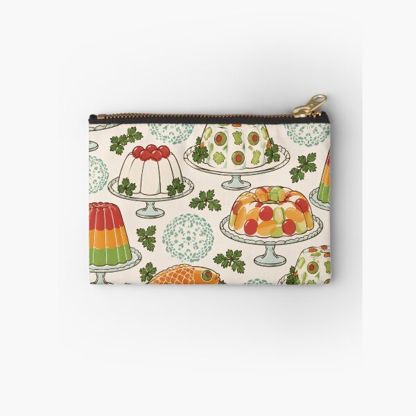 Item preview, Jello Mold Retro Seamless Pattern | Vintage 1950s Gelatin Salad Kitchen Kitsch designed and sold by StickyGuys.