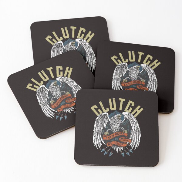 Item preview, Clutch Earth Rocker Festival Eagle  designed and sold by Pixelonersquare.