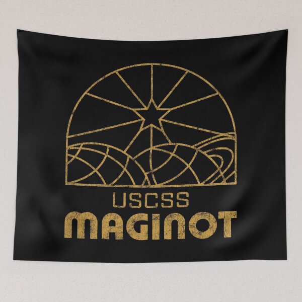 Item preview, USCSS Maginot Alien Earth Distressed designed and sold by Power Up Prints.