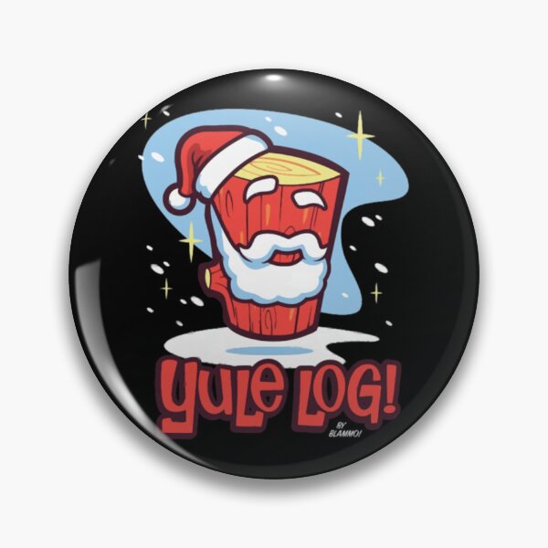 Item preview, Funny Christmas Wooden Log Santa Cartoon designed and sold by AlessanDicki67.
