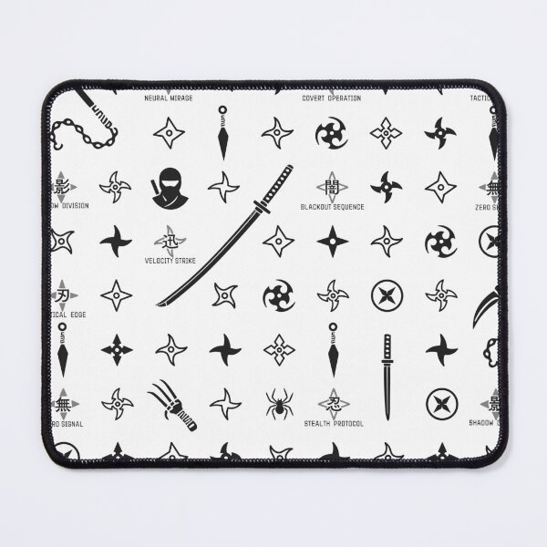 Item preview, Tactical Ninja Arsenal Shuriken Katana Kanji Art designed and sold by リクイペル.