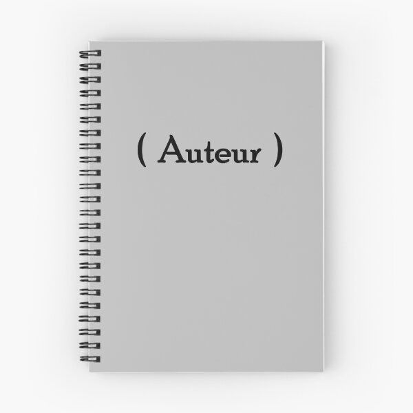 Item preview, Iconic Label - "Auteur" Black Lettering designed and sold by cousinbessie.