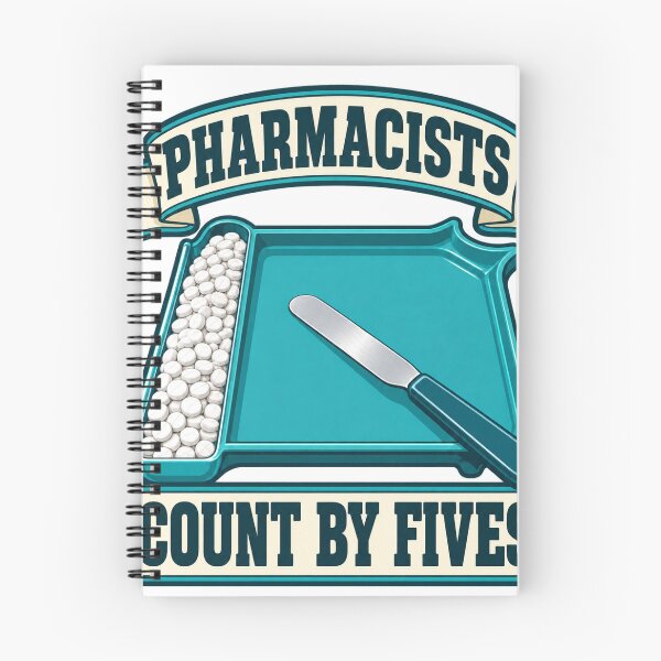 Item preview, Pharmacists Count by Fives Funny Pharmacy Humor Gift designed and sold by ys96.