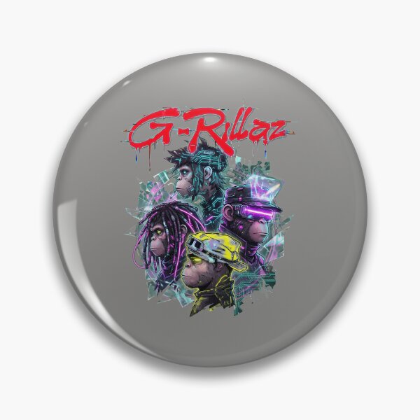 Item preview, G-Rillaz Band Members Quad Art Imitation-62 designed and sold by PascalBernadie.