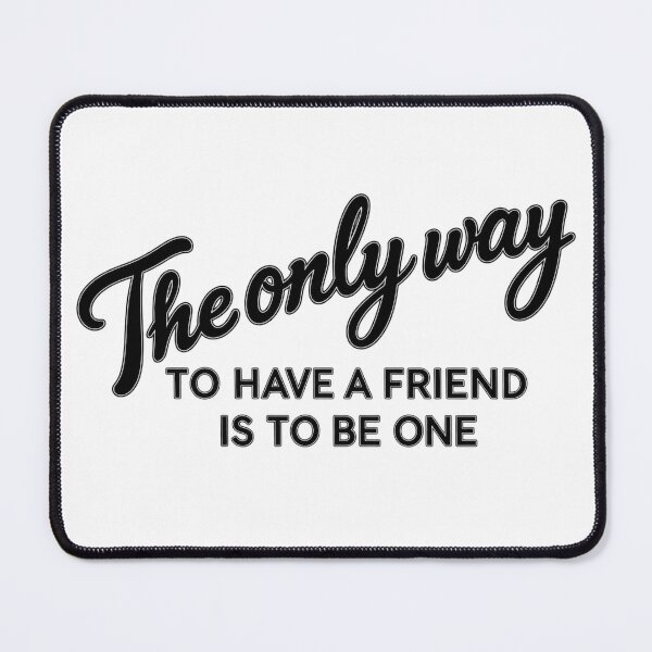 Item preview, Friendship by Example designed and sold by Quote Gallery.