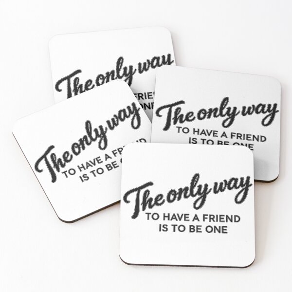 Item preview, Friendship by Example designed and sold by Quote Gallery.