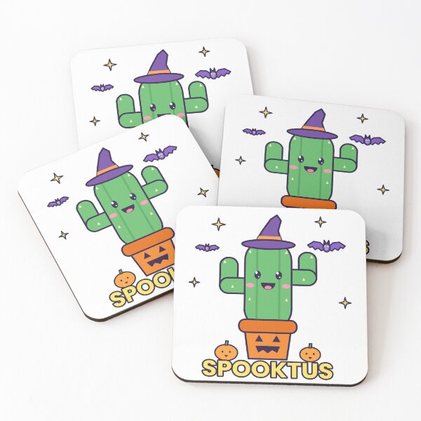 Item preview, Cute Halloween Cactus designed and sold by Arcade&Pixel.