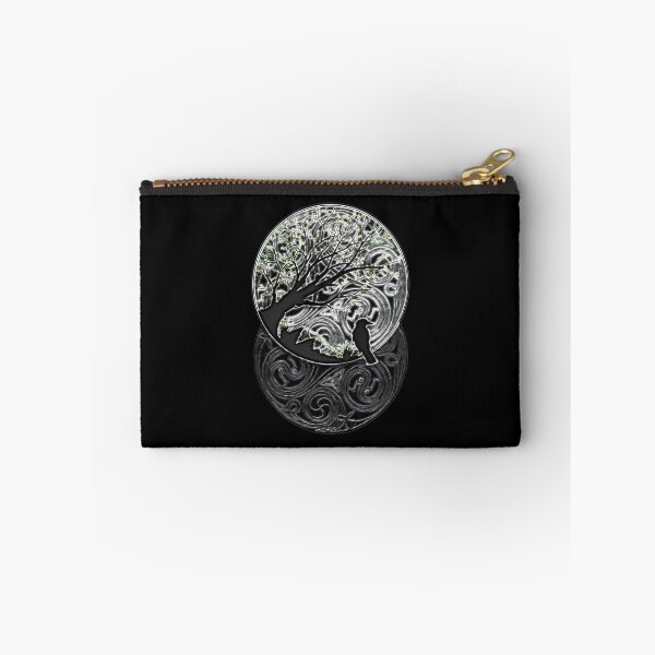 Item preview, Mystic Raven And Tree Of Life Celtic Spiral Art designed and sold by KieuvaTNeo.