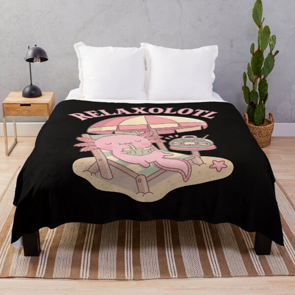 Item preview, Relaxolotl Beach Vacation Cute Amphibian Drink designed and sold by PickleballWeart.