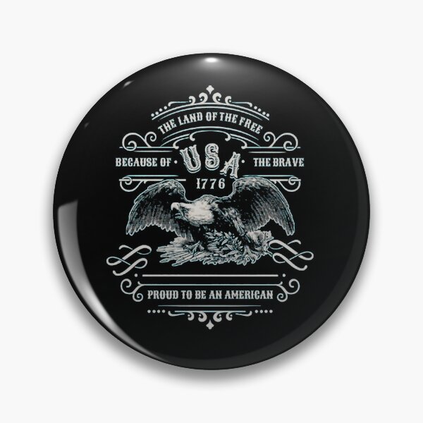 Item preview, Distressed Patriotic Eagle Filigree Emblem Art designed and sold by AngelaAbbott08.