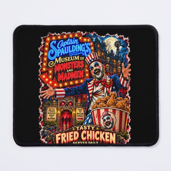 Item preview, museum of monsters and madmen designed and sold by American Artist Designs.