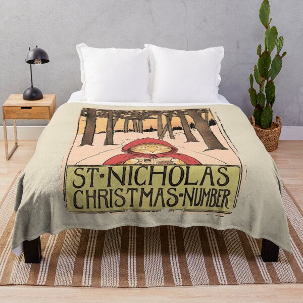 Item preview, Vintage Cat Christmas - St. Nicholas Magazine Parody. designed and sold by EunsooLee.