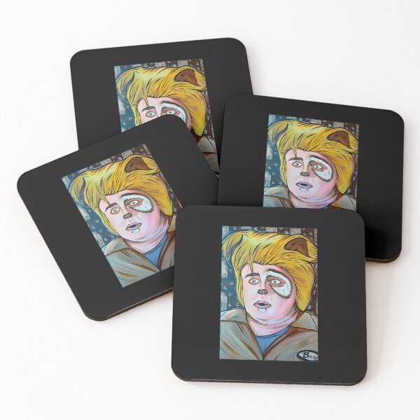 Item preview, Half Man Half Dog Portrait Funny Sci Fi Art designed and sold by KieuvaTNeo.