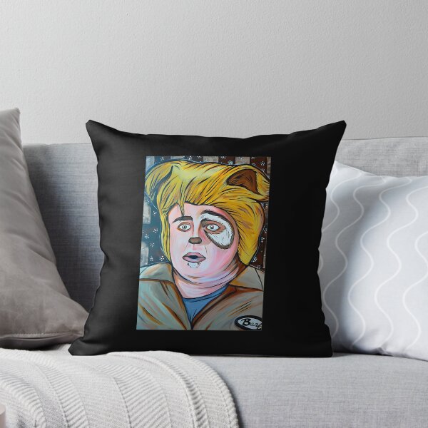 Item preview, Half Man Half Dog Portrait Funny Sci Fi Art designed and sold by KieuvaTNeo.