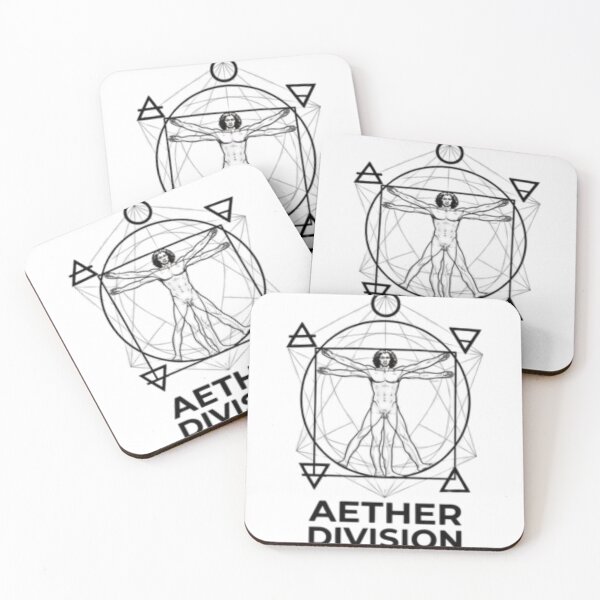 Item preview, Aether Division - Sacred Geometry Vitruvian Man designed and sold by AetherDivision.