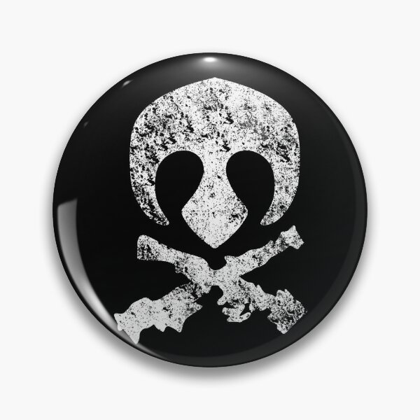 Item preview, Rogue Skull Crest - Distressed Galactic Rebellion T-Shirt designed and sold by mongeekshirts.