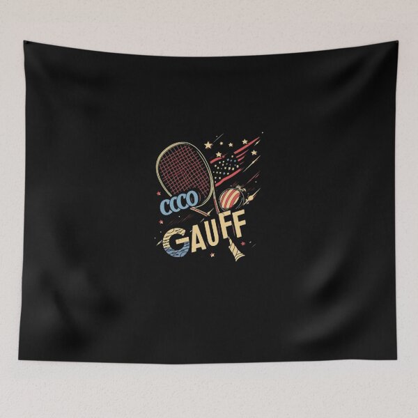 Item preview, Vintage Tennis Match Fireworks Action Illustration designed and sold by AngelaAbbott08.