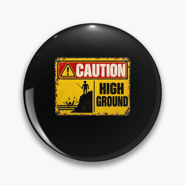 Item preview, Caution High Ground Star Wars Prequel Meme Fan Quote designed and sold by HumansStuck12.