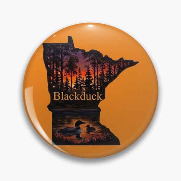 Item preview, Blackduck Minnesota Sunset Loon Silhouette - Up North MN State designed and sold by FrozenFits.