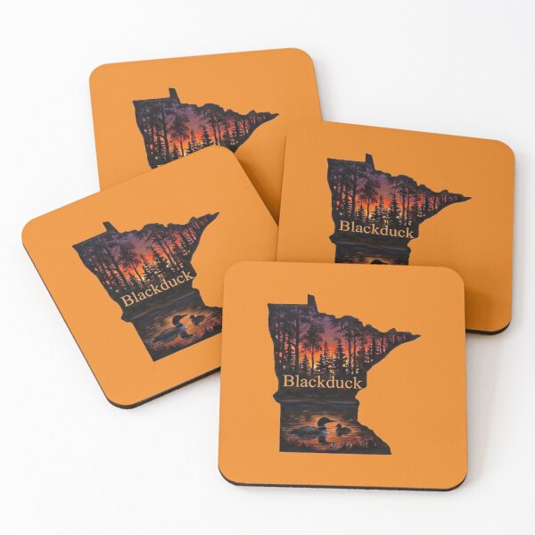 Item preview, Blackduck Minnesota Sunset Loon Silhouette - Up North MN State designed and sold by FrozenFits.