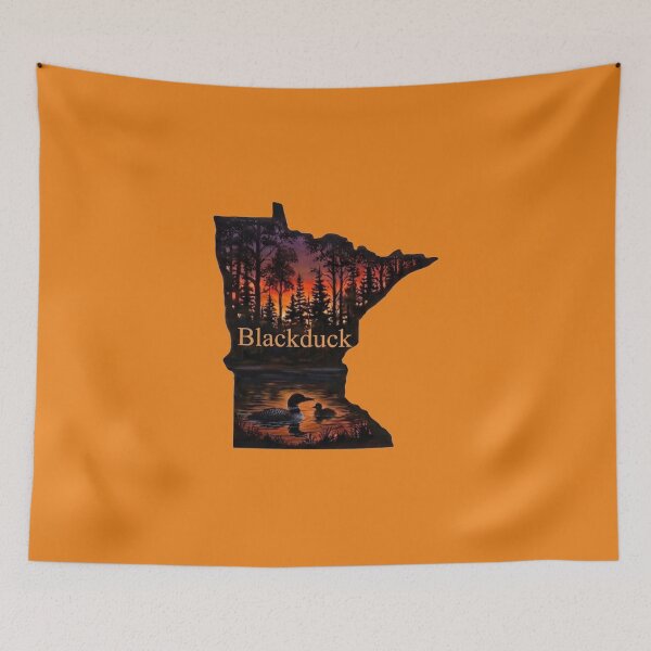 Item preview, Blackduck Minnesota Sunset Loon Silhouette - Up North MN State designed and sold by FrozenFits.