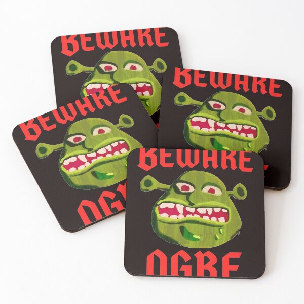 Item preview, Beware Ogre Grinning Monster Face designed and sold by Segasworks.