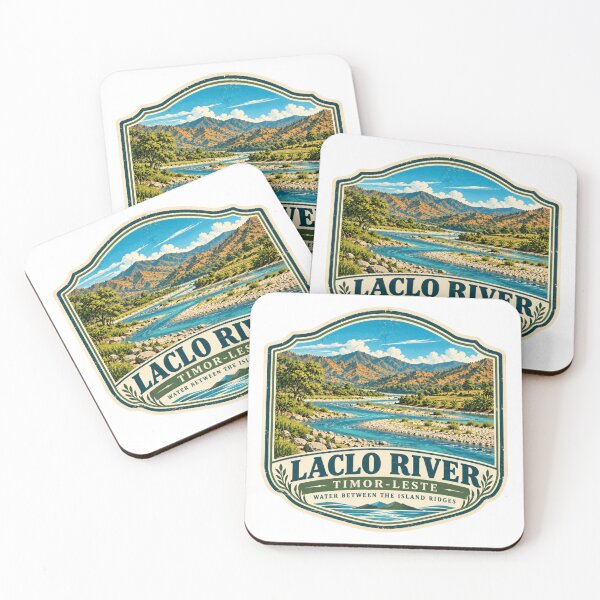 Item preview, Laclo River Timor-Leste Water Between The Island Ridges Timorese Traveler Souvenir designed and sold by JonesFlora2025.