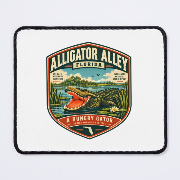 Item preview, Alligator Alley Florida Everglades Wildlife Adventure A Hungry Gator designed and sold by Simsimah26Parks.