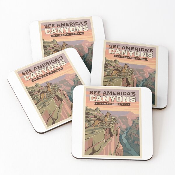Item preview, German Shepherd Canyon Hiker designed and sold by PictoVibe.