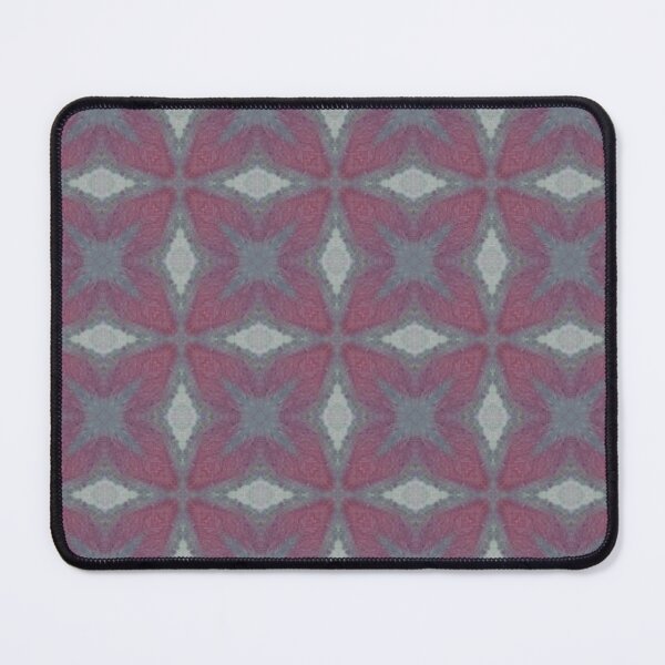 Item preview, Muted Magenta Slate Gray Star Tile Pattern Mandala - Throw Pillow designed and sold by ArithraStudio.