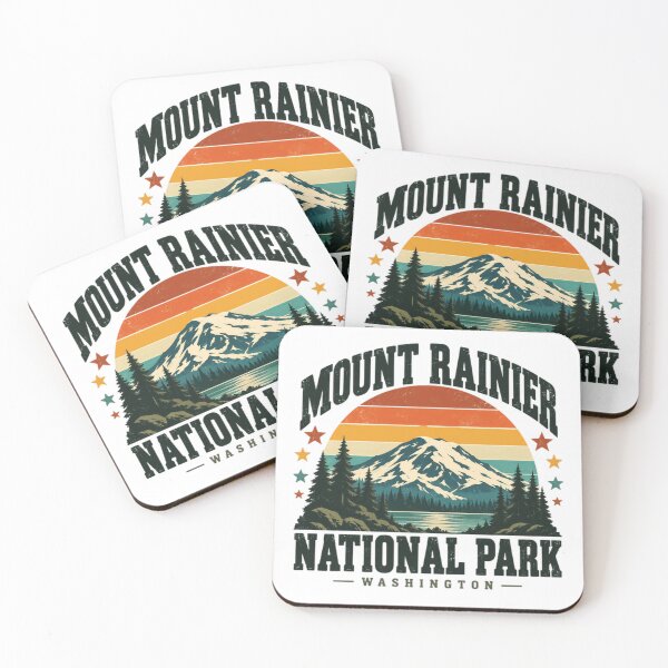 Item preview, Mount Rainier National Park Washington Traveler Hiking Explorer designed and sold by Simsimah26Parks.