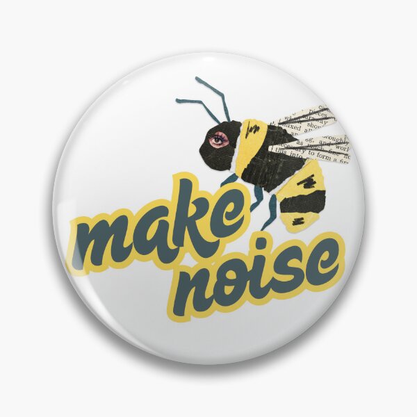 Item preview, Make Noise Paper Collage Bumblebee designed and sold by Fani*.