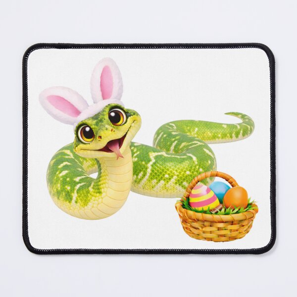 Item preview, Bright Green Tree Python Easter designed and sold by Sillytoe.