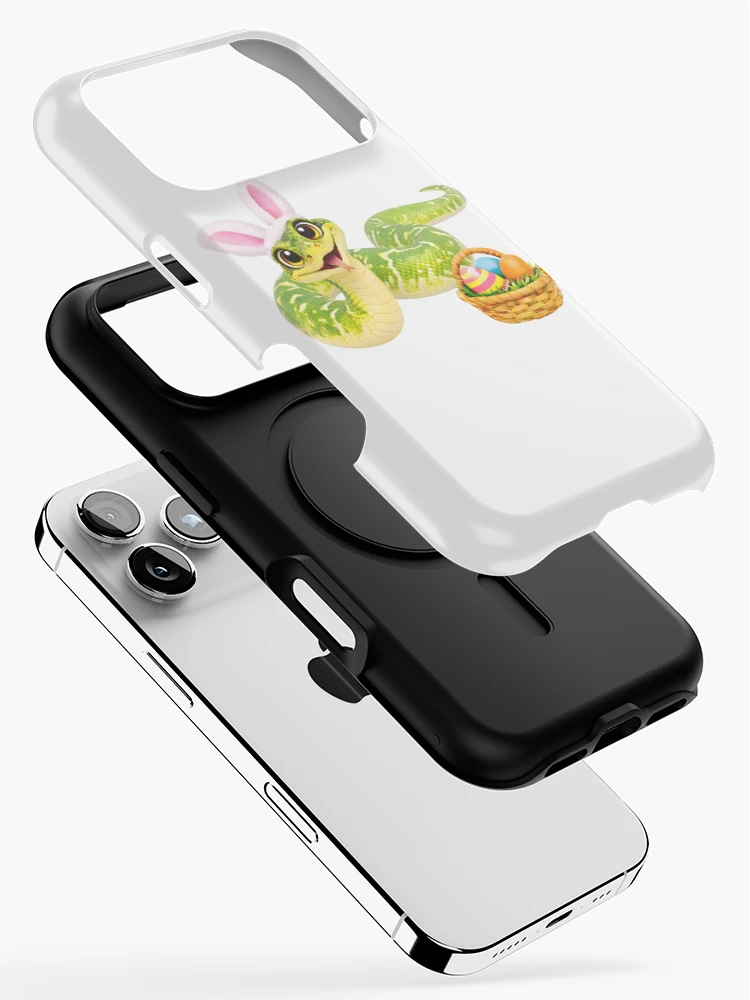 Thumbnail 2 of 4, iPhone Case, Bright Green Tree Python Easter designed and sold by Sillytoe.