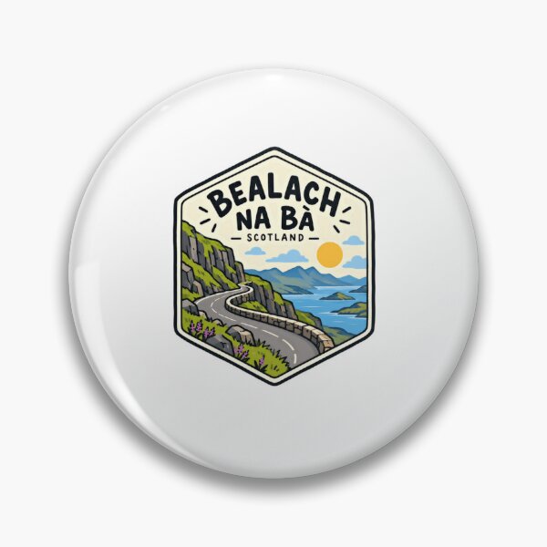 Item preview, Bealach Na Ba Scotland Scottish Highlands Road Trip Traveler designed and sold by RetroMini2026.