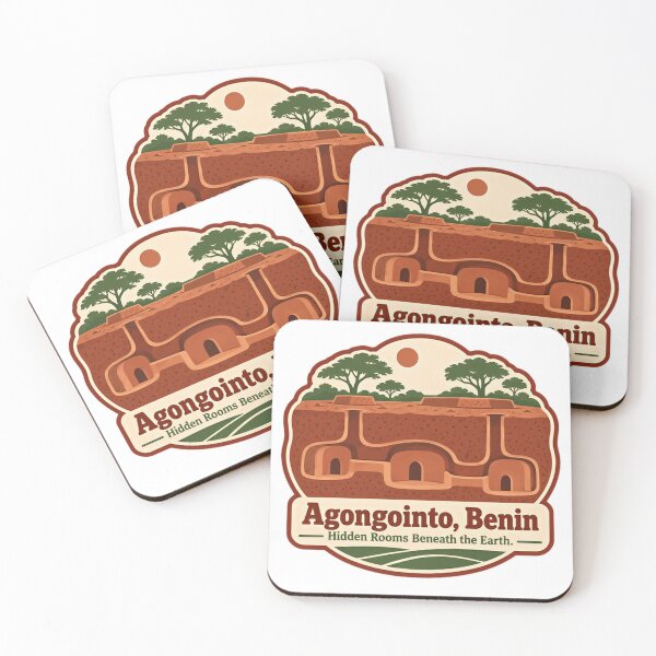 Item preview, Agongointo, Benin Hidden Rooms Beneath The Earth African History Travel designed and sold by NightGlyph.