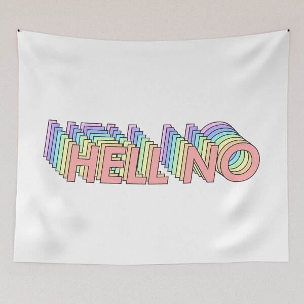 Item preview, HELL NO designed and sold by oddwonders.