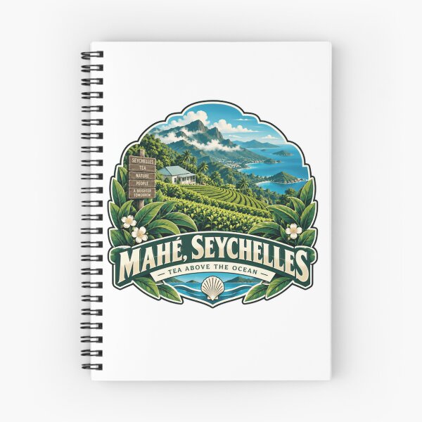 Item preview, Mahe, Seychelles Tea Above The Ocean Travel Souvenir Island Vacation designed and sold by NightGlyph.