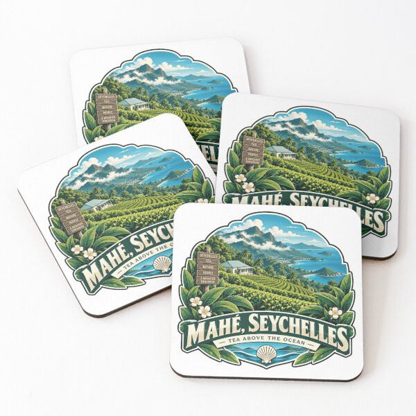 Item preview, Mahe, Seychelles Tea Above The Ocean Travel Souvenir Island Vacation designed and sold by NightGlyph.