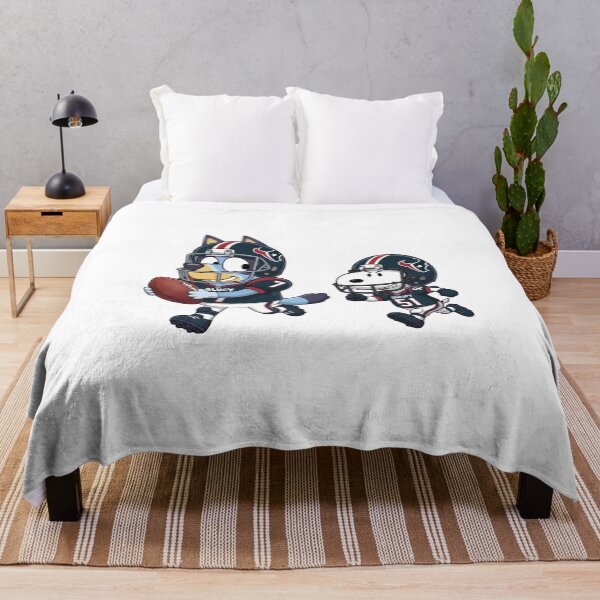 Item preview, Bluey And Snoopy Houston Texans Football Crossover designed and sold by DamianRoy88.
