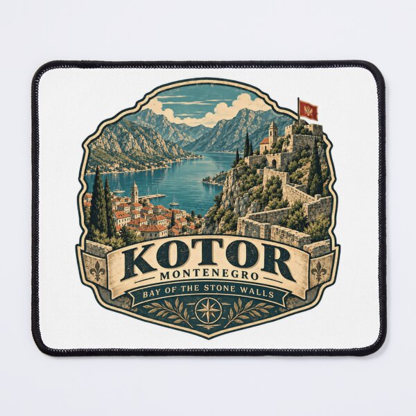 Item preview, Kotor, Montenegro: Bahía de las Murallas de Piedra (Destino turístico) designed and sold by NightGlyph.