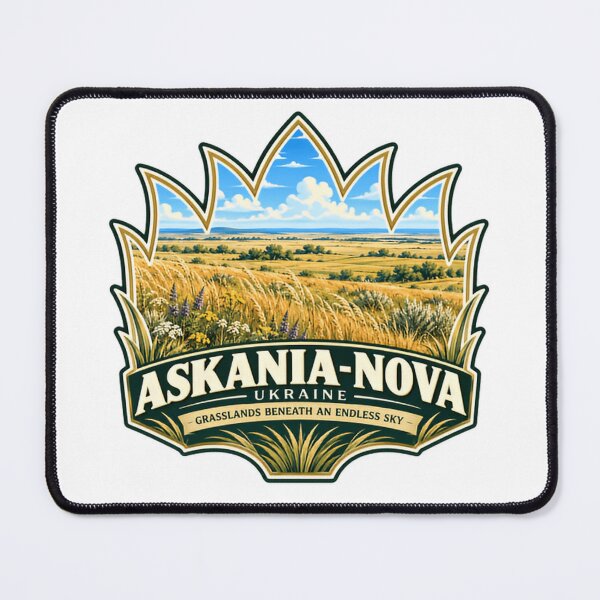Item preview, Askania-Nova Ukraine Grasslands Beneath An Endless Sky Ukrainian Nature Travel designed and sold by NightGlyph.