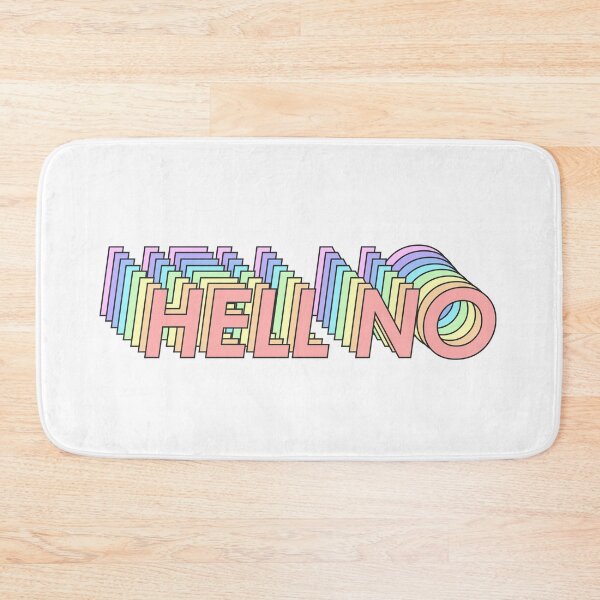Item preview, HELL NO designed and sold by oddwonders.