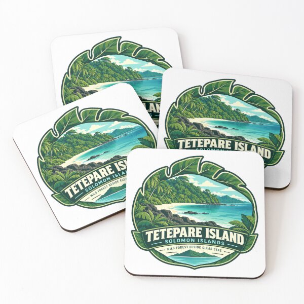 Item preview, Tetepare Island Solomon Islands Wild Forest Beside Clear Seas Island Explorer Travel Souvenir designed and sold by NeedForParks.