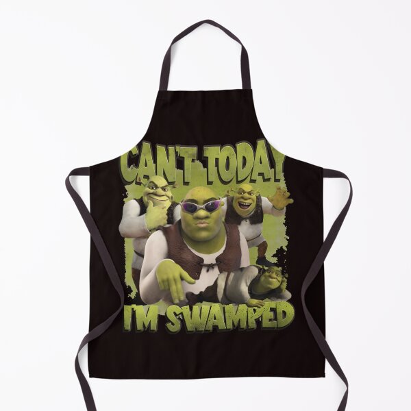 Item preview, Cant Today Im Swamped Ogre Meme designed and sold by Patternisyours.