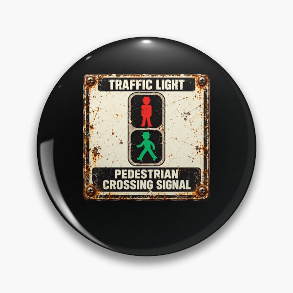 Item preview, Traffic Light Pedestrian Crossing Signal Urban Street Sign designed and sold by HumansStuck12.