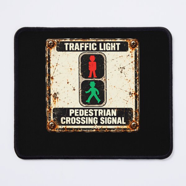 Item preview, Traffic Light Pedestrian Crossing Signal Urban Street Sign designed and sold by HumansStuck12.