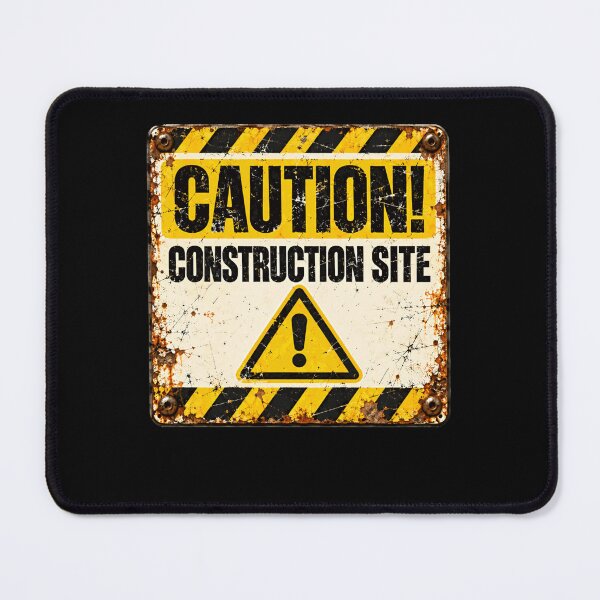 Item preview, Caution Construction Site Builder Contractor Worker designed and sold by HumansStuck12.