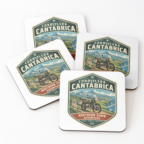 Item preview, Cordillera Cantabrica Northern Spain Adventure Motorcycle Travel Explorer Peaks Trails Heritage designed and sold by Simsimah26Parks.